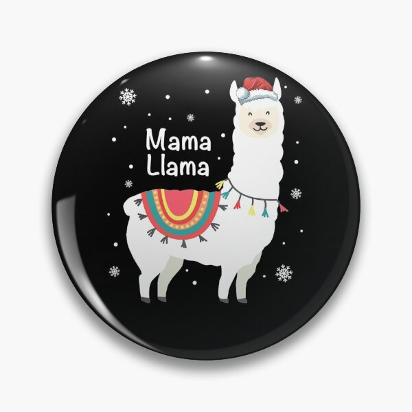 Item preview, Santa Claus Mama Llama designed and sold by whitneyiott9632.