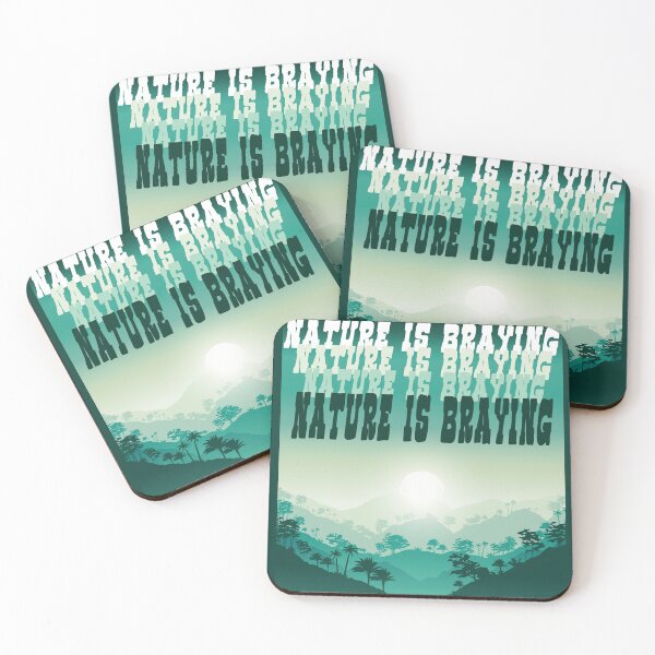 Item preview, Nature is Braying - COP21 designed and sold by ZoomTaDesign.