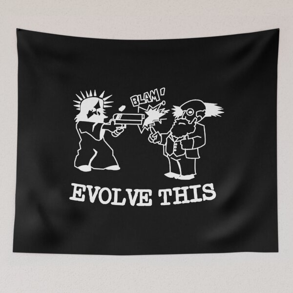 Item preview, Jesus and Darwin - Evolve This designed and sold by karamzack.