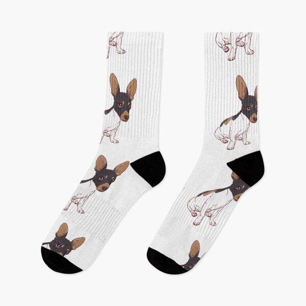Item preview, Cute Sitting Fox Terrier Puppy Design designed and sold by BayRosePets.