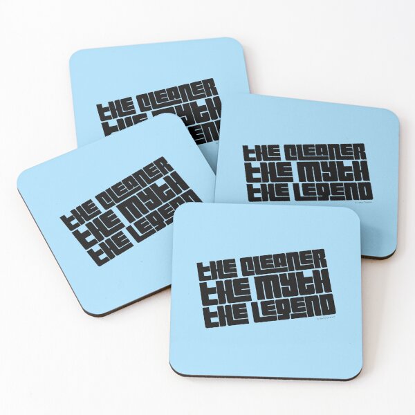 Item preview, The Cleaner The Myth The Legend Fun Housekeeping Humor designed and sold by SavvyCleaner.