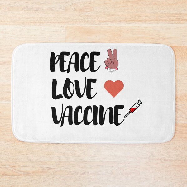 Item preview, Peace Love And Vaccine Pro-Vaccine, Peace Love Vaccine shirt, Vaccinated shirt, 2021 vaccine shirt, Peace Love And Vaccine Pro-Vaccine mask designed and sold by T. MINISTRY.