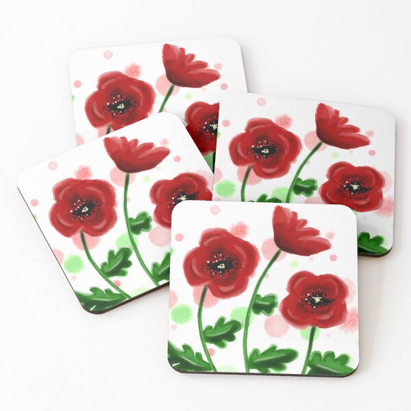 Item preview, Poppies designed and sold by Katy Vaughan.