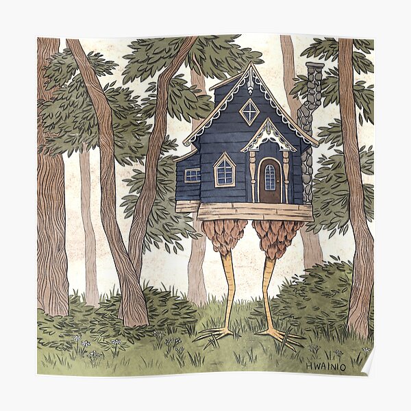 Baba Yaga's House Poster