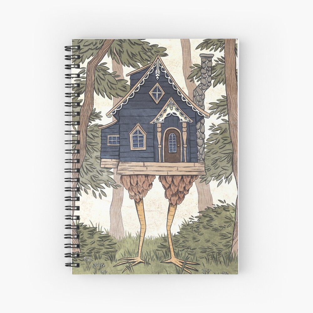Item preview, Spiral Notebook designed and sold by hwainio.
