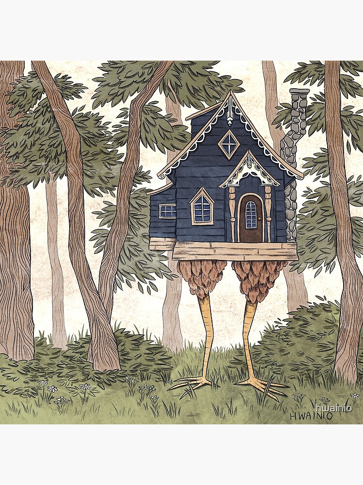 Baba Yaga's House by hwainio