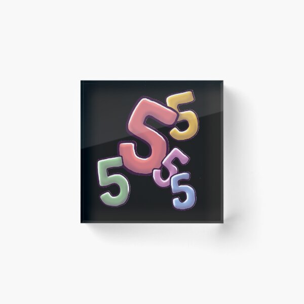 Item preview, The amazing thing about the number 5, #5  designed and sold by Pelumii.