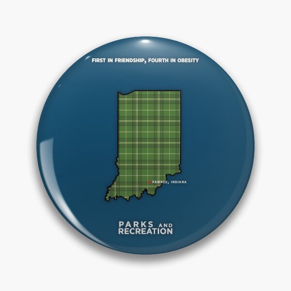Item preview, Pawnee! First in Friendship, Fourth in Obesity - Parks and Recreation designed and sold by David Duffin.