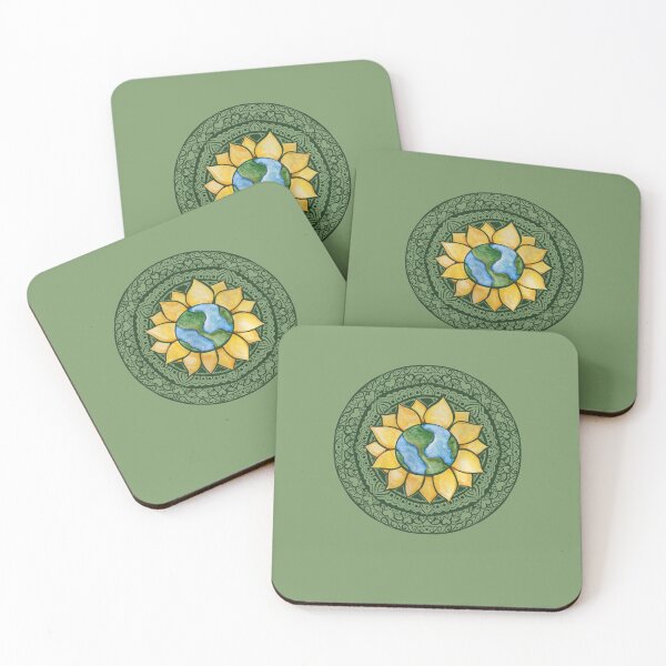 Item preview, Earth Day Mandala  designed and sold by FrictionMaxxing.