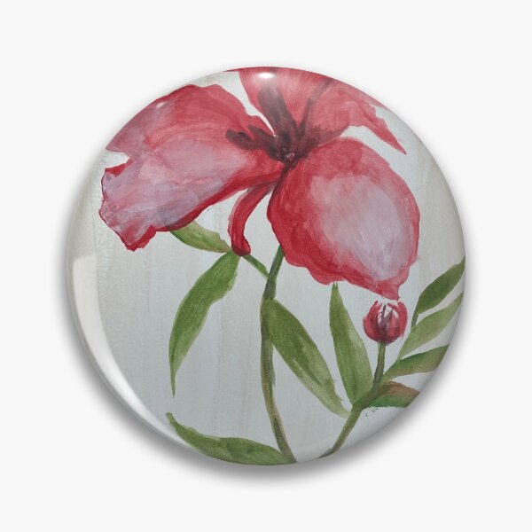 Item preview, Red Farmhouse Flower designed and sold by Stephanie Lindgren.
