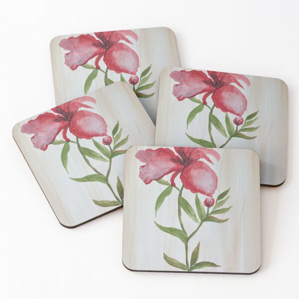 Item preview, Red Farmhouse Flower designed and sold by Stephanie Lindgren.