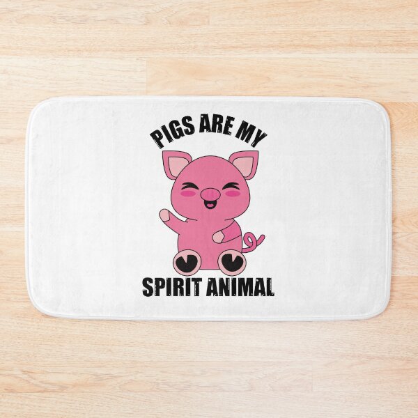Item preview, Pigs are my spirit animal designed and sold by Happy-PrintZ.