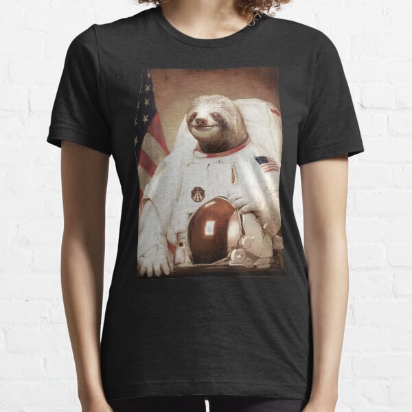 Kleding Meisjeskleding Jurken Lady Sloth T Shirt Lady Sloth thinking of King SlowMo 
