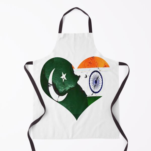 Item preview, Pakistan - India Heart designed and sold by kulfiattitude.