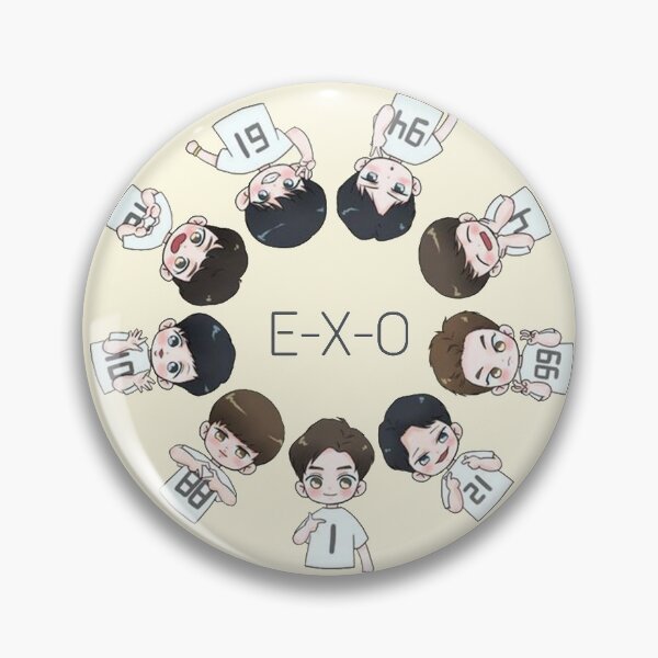 Item preview, EXO.ANIME.OT9.NUMBERED designed and sold by stephylee88.