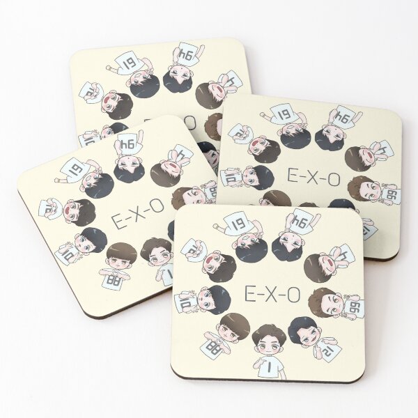 Item preview, EXO.ANIME.OT9.NUMBERED designed and sold by stephylee88.
