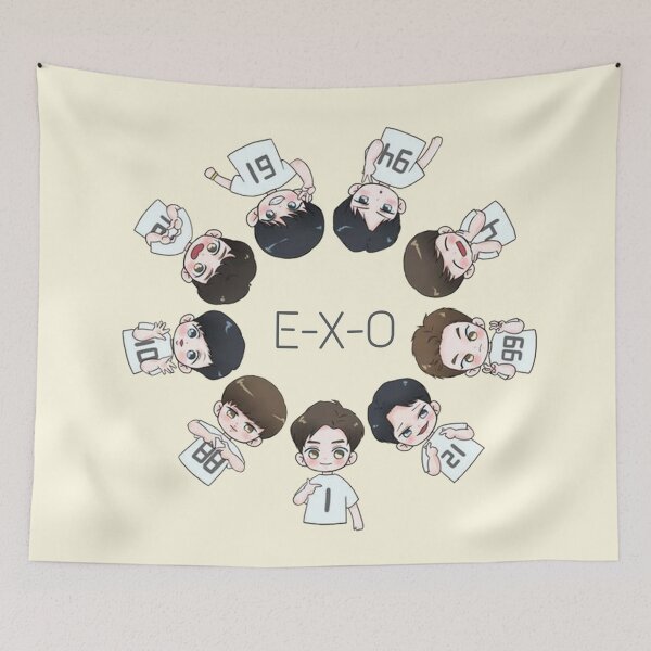 Item preview, EXO.ANIME.OT9.NUMBERED designed and sold by stephylee88.