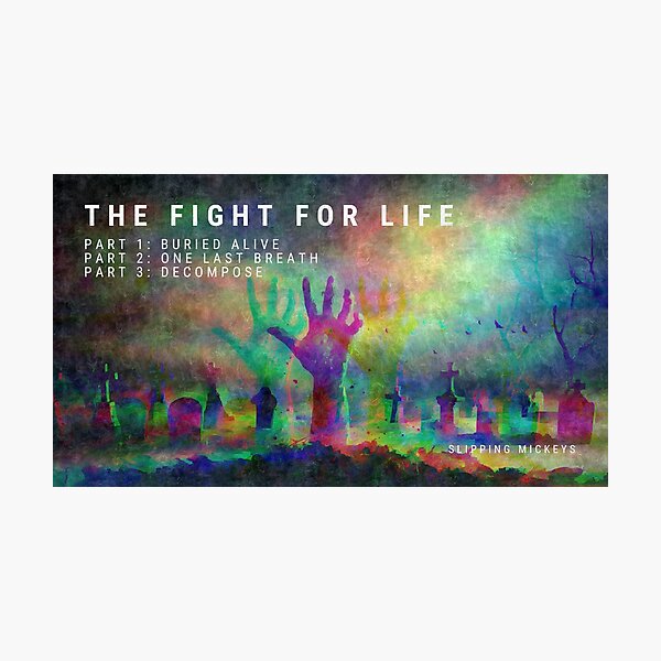 The Fight for Life Photographic Print
