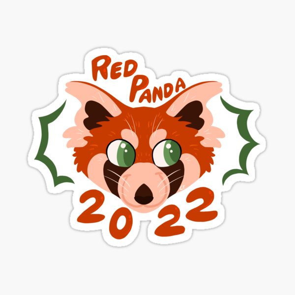 Red Panda 2022 Sticker