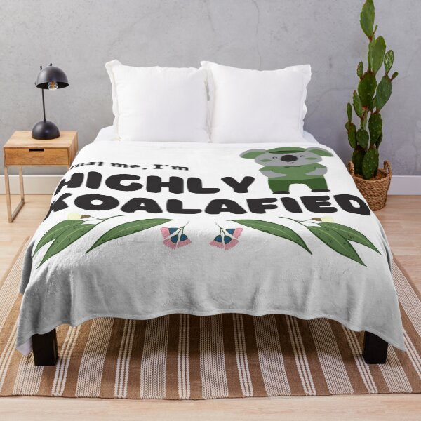 Item preview, Highly Koalafied Animal Pun designed and sold by TipToppity.
