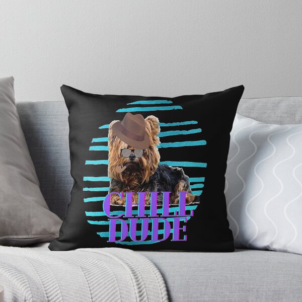 Item preview, Chill Dude, cute Yorkie Design, Yorkie Lover gift designed and sold by Adri Barnard.