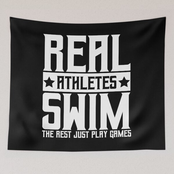 Item preview, Real Athletes Swim designed and sold by Swimerch.
