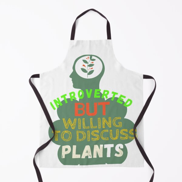 Item preview, Introverted But Willing To Discuss Plants : Funny Gardening for men & women, Perfect cute gift idea for gardening lovers,  designed and sold by AMED-STORE.
