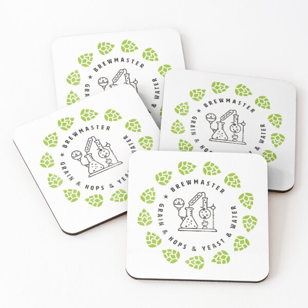 Item preview, BREWMASTER | GRAIN & HOPS & YEAST & WATER (DISTRESSED) designed and sold by axelle1410.