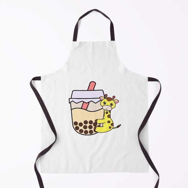 Item preview, Baby Kawaii Giraffe Hugs Sweet Bubble Tea Cream Boba Tea designed and sold by 4U2NV-LDN.