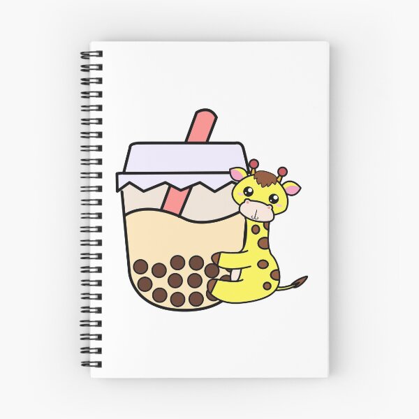 Item preview, Baby Kawaii Giraffe Hugs Sweet Bubble Tea Cream Boba Tea designed and sold by 4U2NV-LDN.