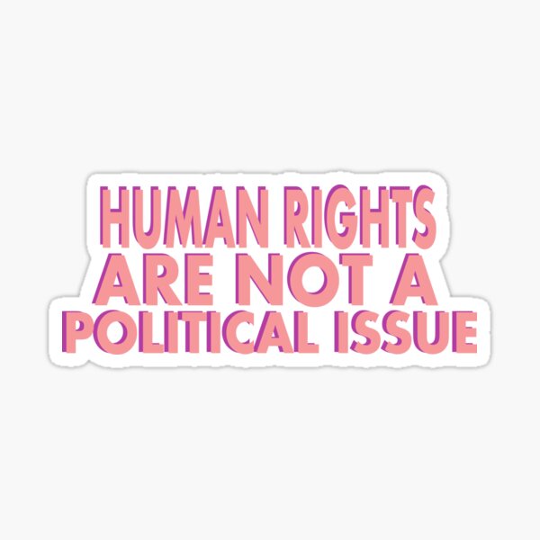 Artikel-Vorschau von Menschenrechte sind KEINE rosa Frühlingsblume für politische Themen, designt und verkauft von berenger04.