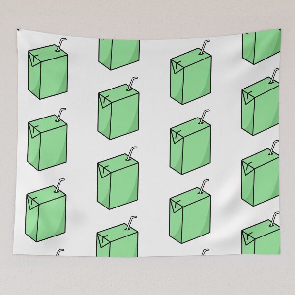 Item preview, green juice box  designed and sold by disclaimersong.