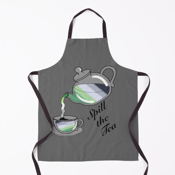 Item preview, Spill the tea Aromantic Flag designed and sold by NerdyCupcake559.