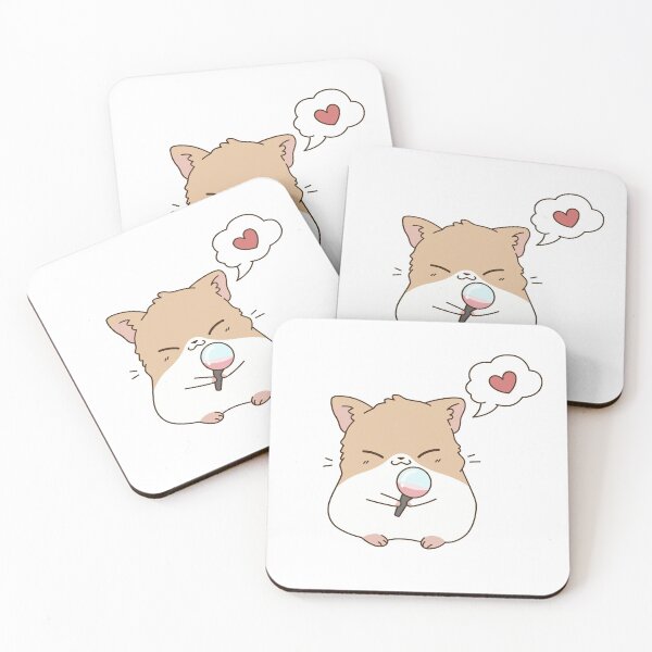 Item preview, Yoshi the Hamster with a lightstick designed and sold by pmggonzales.