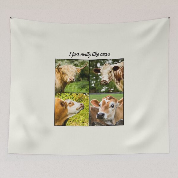 Item preview, I Just Really Like Cows designed and sold by Jane Stanley Photography.