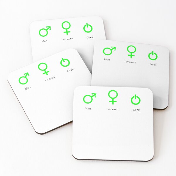 Item preview, man woman geek designed and sold by malo Barbier.