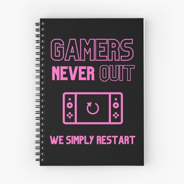 Item preview, Gamers Never Quit We simply restart designed and sold by Quineveer Alice.