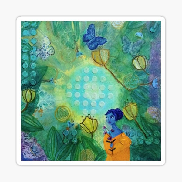 Fairy in an Enchanted Forest Sticker