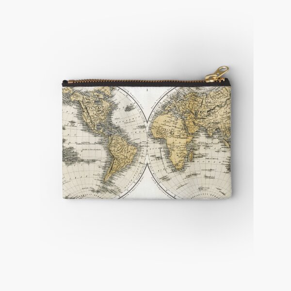 Item preview, Vintage World Map designed and sold by redoARTstore.