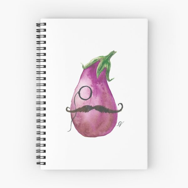 Item preview, Hipster Eggplant designed and sold by sarahvogelart.