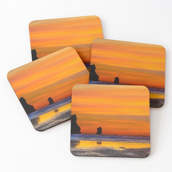 Item preview, Sunset at Morro Rock Beach designed and sold by Fernando Margolles.