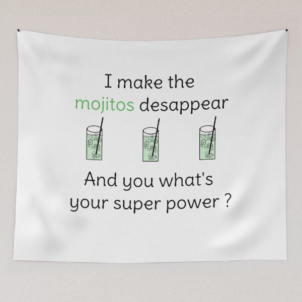 Item preview, Copie de I make the mojitos disappear designed and sold by malo Barbier.