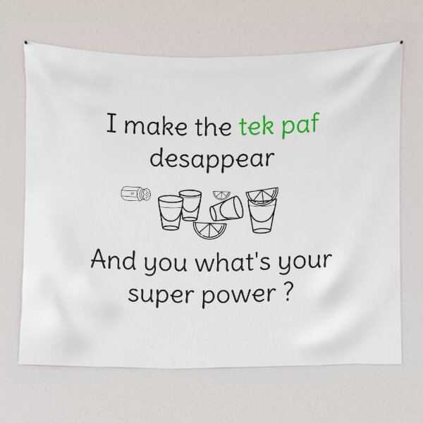 Item preview, Copie de I make the tek disappear paf designed and sold by malo Barbier.