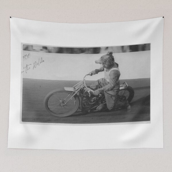 Item preview, Pilot Bear b&w designed and sold by FattoAMano.