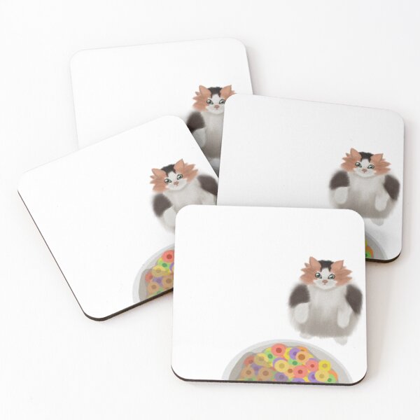 Item preview, Cereal Cat designed and sold by sparklebuddy.