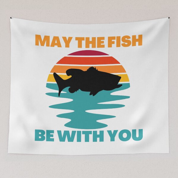 Item preview, May the fish be with you designed and sold by Apoorv Choudhary.