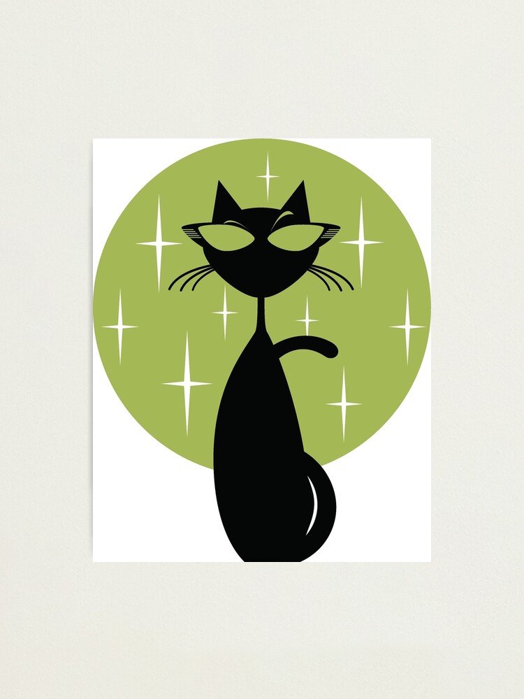 "Atomic Cat" Photographic Print for Sale by DDPtshirts | Redbubble