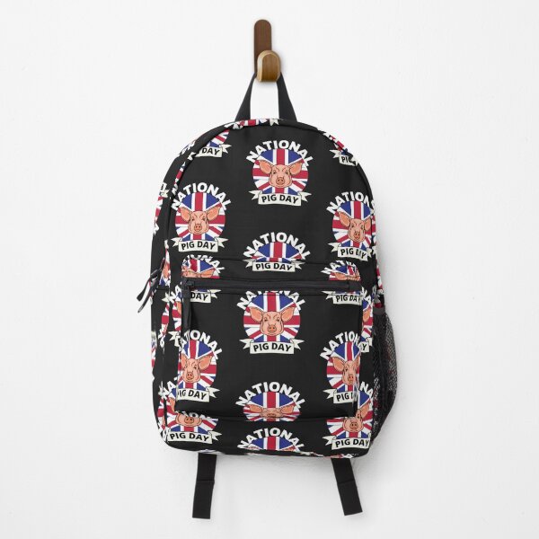 Item preview, NATIONAL PIG DAY, BRITISH PIG, BRITISH FLAG, PIGS HEAD,  designed and sold by R B Chrystal.