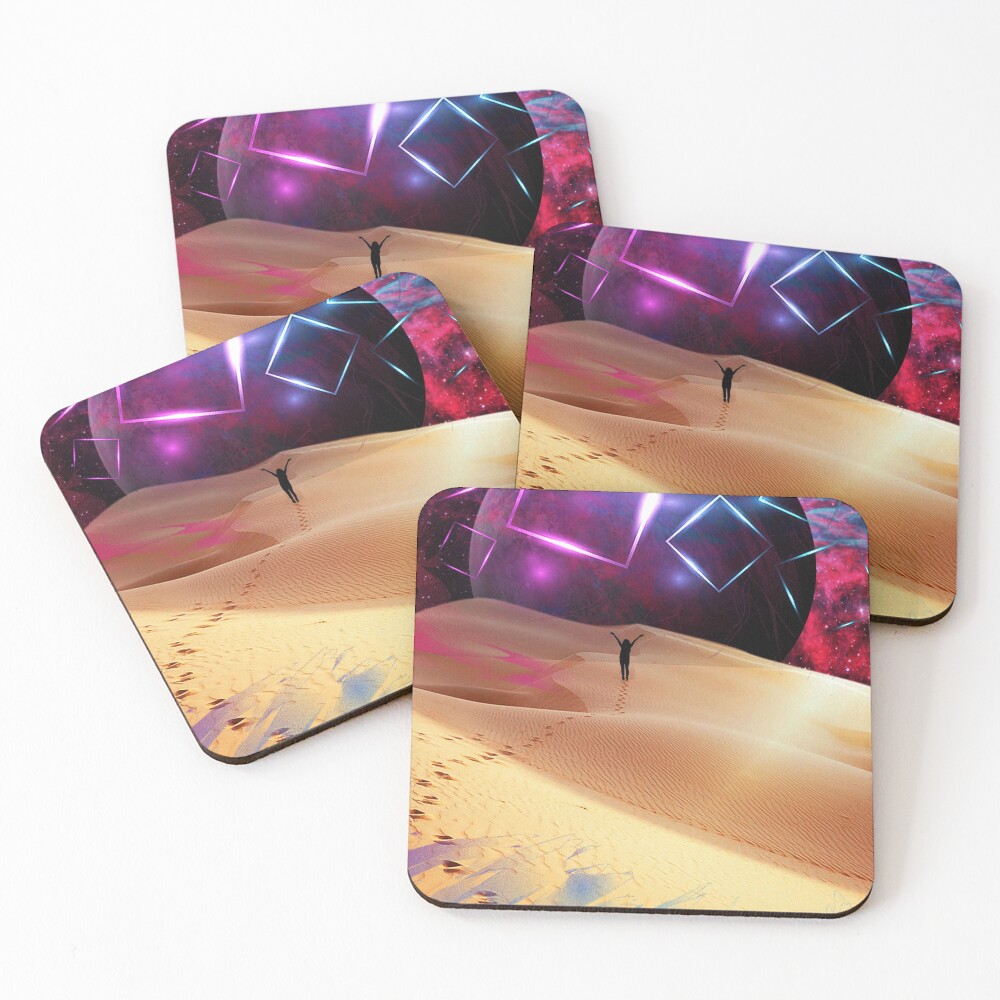 Item preview, Coasters (Set of 4) designed and sold by Cosmic-Store.