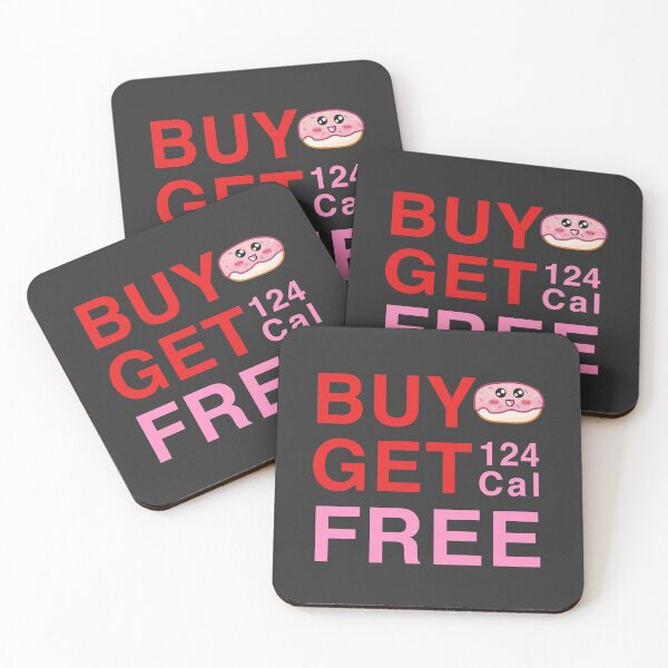 Item preview, Buy Donut Get 124 Cal Free designed and sold by JaiStudio.